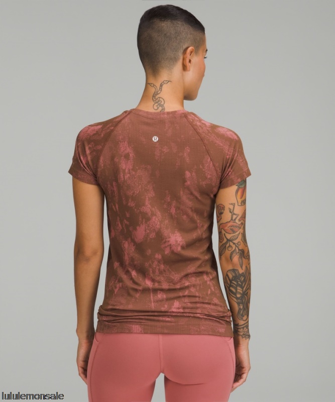 Lululemon Damen DELULU151 | Lululemon Deutschland Brier Rose Swiftly Tech Kurzarmshirt 20